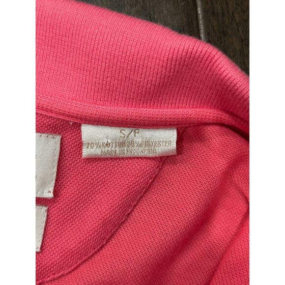 E.P. Pro NEW Womens Tour Dry Performance Polo Shirt Pink Sz Small - Picture 6 of 10